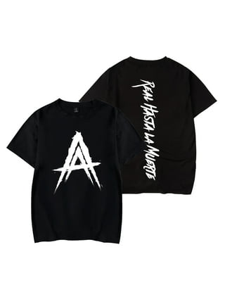  Real Hasta La Muerte Fan T-Shirt Anuel (Adult) Black
