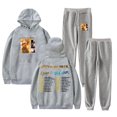 thumbnail image 1 of Anuel AA Real Hasta la Muerte 2 Tour Hoodie Pants Two Piece Sets Sweatshirts+Sweatpants Women Men's Set, 1 of 3