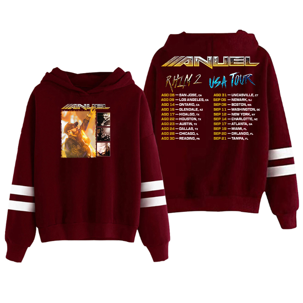 Anuel AA Real Hasta La Muerte Hoodie: New Printed Pullover, Casual