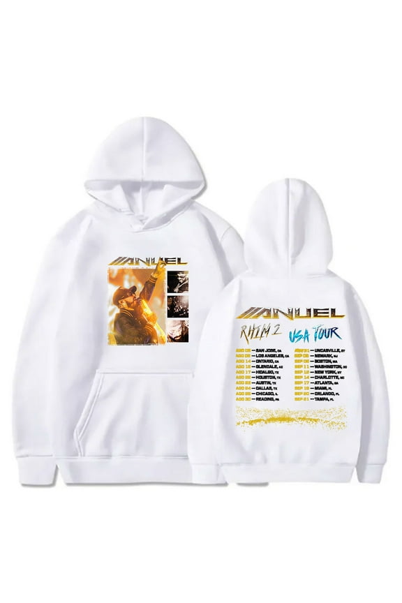 Anuel AA Real Hasta la Muerte 2 Tour Merch Hoodies Women Men Fashion Long Sleeve Sweatshirts