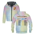 thumbnail image 1 of Anuel AA Real Hasta la Muerte 2 Tour Zipper Hoodie Long Sleeve Jacket Parkas Women Men Winter Coat, 1 of 2