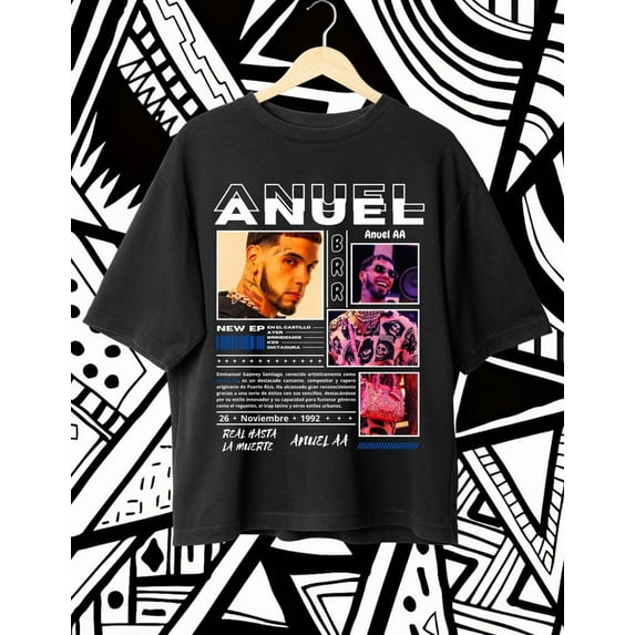 Anuel AA T-Shirt, Anuel AA Tee, rap t-shirt