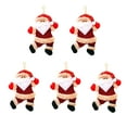 thumbnail image 1 of AnuirheiH 5PCS 2022 Christmas Hanging Ornaments Christmas Tree Pendant Lighted Pendant Faceless Santa Claus Pendant, 1 of 1