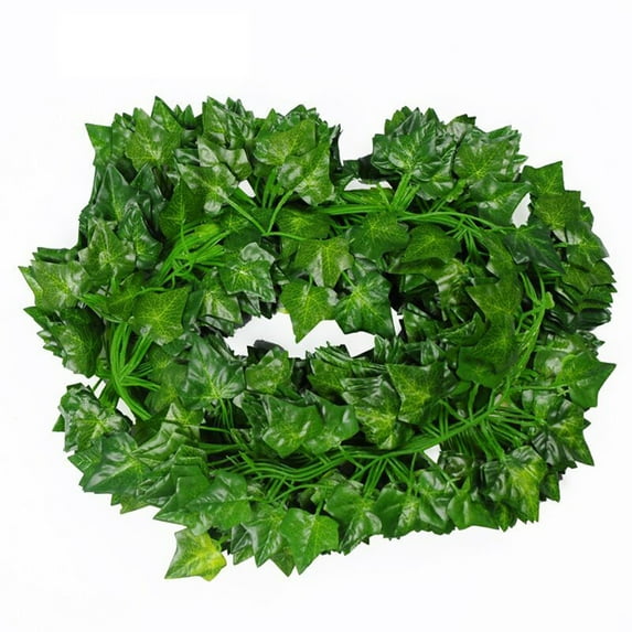 AnuirheiH 8Pcs Artificial Vine Garland Decor, 6.9FT Hanging Plants Faux Greenery Leaves for Anniversary Wedding Birthday Hanging Wall Arch Decor