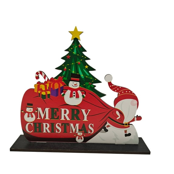 AnuirheiH Christmas DIY Wooden Decoration Home Decorations Student Gifts Christmas Decorations