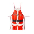 thumbnail image 1 of AnuirheiH Christmas Fabric Aprons,Kids Artist Aprons,Non Woven Artist Apron Printing Decoration Prop for Classroom,Kitchen,Community Event,Crafts&Art Painting Activity, 1 of 1