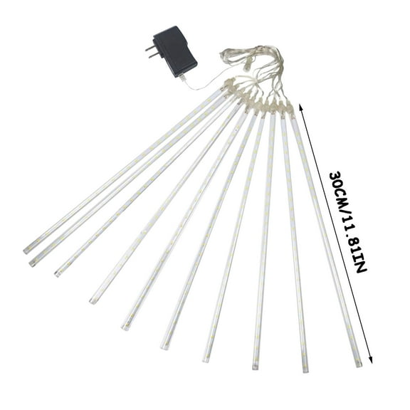 AnuirheiH Christmas LED Lights Ornaments Lights Shower Christmas Tree Ornaments Light Garden Outdoor Ornaments Party Suppies