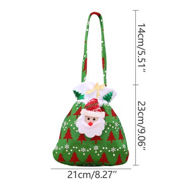 GWHOLE 24Pcs Christmas Burlap Gift Bags With...