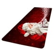 thumbnail image 1 of AnuirheiH Christmas Washable Rug Non-slip Living Room Underlay Carpet Indoor 40x60cm, 1 of 2