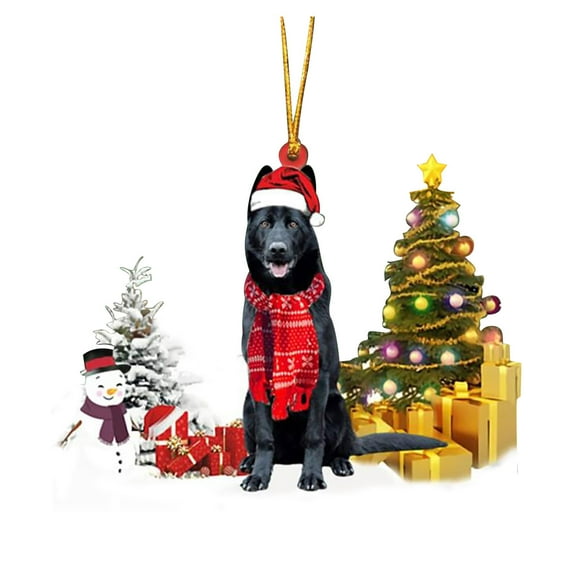 AnuirheiH Christmas Welcome Sign Decoration Wall Hanging Family Garden Small Hanging Tag