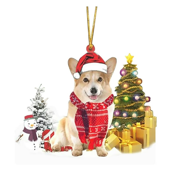 AnuirheiH Christmas Welcome Sign Decoration Wall Hanging Family Garden Small Hanging Tag