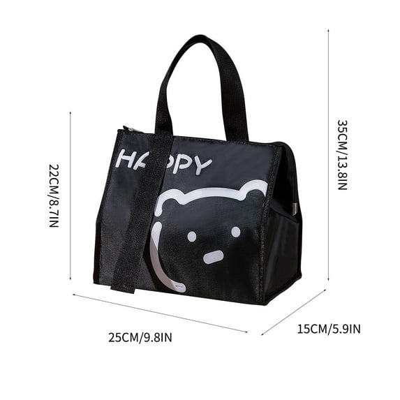 Guanhe Clearance Lunch Bags for Kids Insulated Lunch Box, Small Leakproof Cooler Food Lunch Containers Reusable High Capacity Lunch Tote Bags for Work, Travel, Outdoor