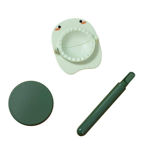 AnuirheiH Dumpling Dough Press Set Kitchen Gadget for Large and Small Dumplings, Empanadas Turnovers and Much More, Dishwasher Safe Empanada Makers