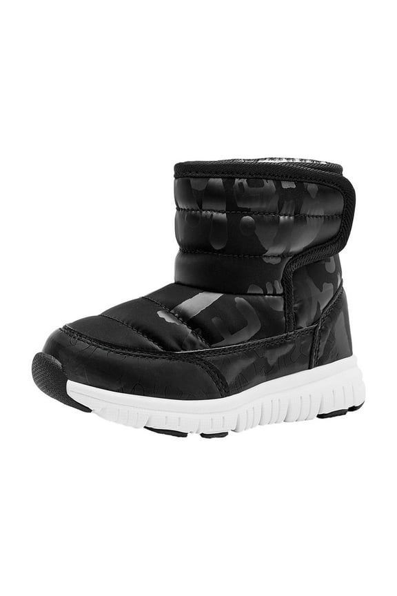 Little Kid Snow Boots For Boys Girls Kids Outdoor Winter Shoes Cotton Boots
