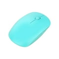 thumbnail image 1 of AnuirheiH M108 Bluetooth Mouse, Rechargeable Slim Silent 2 Modes 2.4G+USB Wireless Mouse, Portable LED Ergonomic Cordless Travel Mouse for Laptop Computer, MacBook, 1 of 2