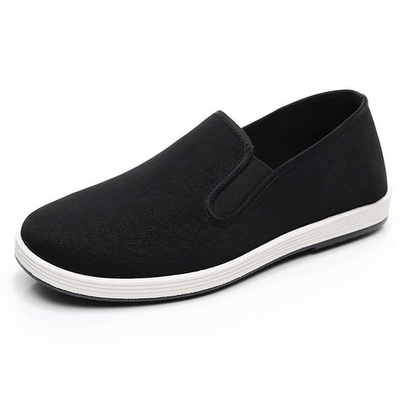 AnuirheiH Men's Comfy Shoes Casual Cloth Shoes Lightweight Slip-on Shoes 4$ off 2nd item