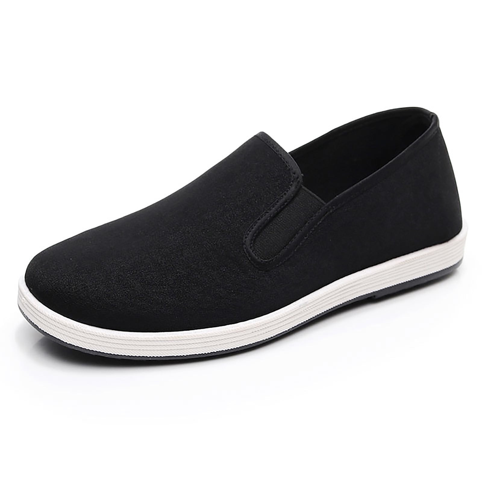 AnuirheiH Men's Comfy Shoes Casual Cloth Shoes Lightweight Slip-on Shoes Clearance Under $10
