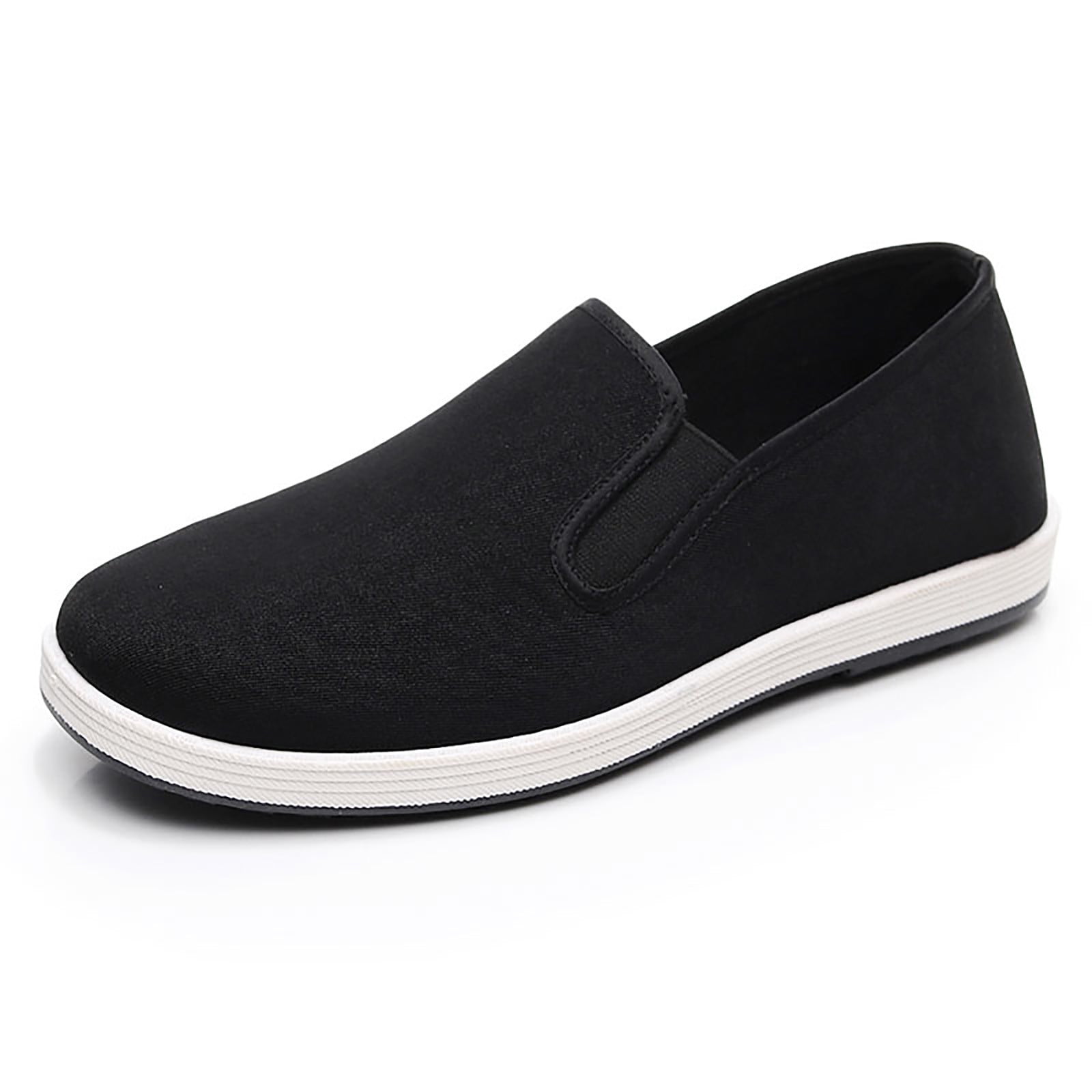 AnuirheiH Men's Comfy Shoes Casual Cloth Shoes Lightweight Slip-on Shoes Clearance Under $10