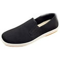 thumbnail image 1 of AnuirheiH Men's Comfy Shoes Casual Cloth Shoes Rubber Sole Slip-on Shoes, 1 of 9