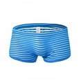 thumbnail image 1 of AnuirheiH Men's Lingerie Boxer Shorts Mesh Breathable Sexy Underpants, 1 of 2