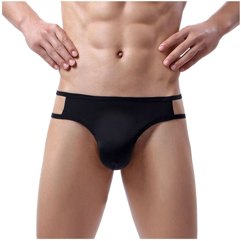 AnuirheiH Men's Lingerie Sexy Underwear Thong Underpants Soft Briefs  Panties - Walmart.com