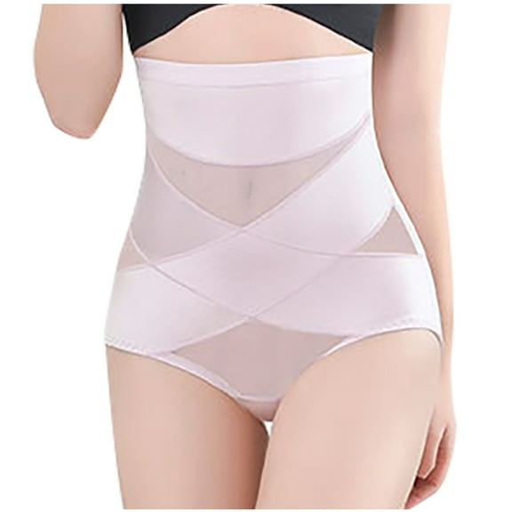 AnuirheiH Mesh High Waist Abdominal Underwear Large Size Slimming Hip Lifting Back Off Underwear Shaping Pants Women 4-6$ off 2nd