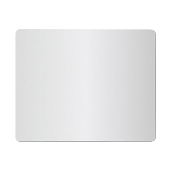 AnuirheiH Metal Aluminum Mouse Pad, Office and Gaming Thin Hard Mouse Mat Double Sided Waterproof Fast and Accurate Control Mousepad for Laptop, Computer and PC,7.09"x6.30"