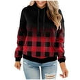 thumbnail image 1 of AnuirheiH Pullover Sweatshirts for Women,Tie Dye Print Womens Pullover Hoodie Long Sleeve Drawstring Tops Loose Casual Sweatshirt for Women(S）, 1 of 8