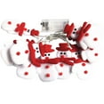 thumbnail image 1 of AnuirheiH Snowman Christmas Tree LED Garland Garland Lights Snowflakes String Lights Hang, 1 of 5