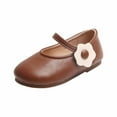 thumbnail image 1 of AnuirheiH Toddler Girls Children's Soft-soled Small Leather Shoes Princess Shoes Thick Bottom Casual Shoes, 1 of 8
