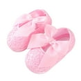 thumbnail image 1 of AnuirheiH Toddler Kids Infant Shoes Baby Girls Anti-slip Toddler Shoes Soft Sole Princess Shoes, 1 of 3