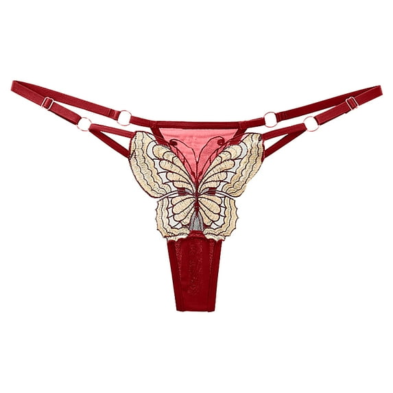 AnuirheiH Women Sexy Lace Underwear Lingerie Thongs Panties Ladies Underwear Underpants