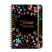 Anuirheih 2024-2026 Monthly Planner Notebook, 3 Year Monthly Planner 2024-2026 Calendar Planner with 36 Monthly Tabs, Notes Pages, for Planning