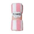 thumbnail image 1 of Anuirheih Bath Towels for Bathroom Extra Large, Soft Coral Velve Bathroom Towels for Shower, Absorbent Quick Dry Lightweight, Gifts for Women (29.53x13.8inches, Light-pink), 1 of 5