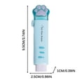 thumbnail image 1 of Anuirheih Cat Paw Shaped Erasers, Retractable Cute Rubber Pencil Eraser, 1 of 5