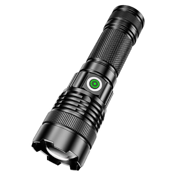 Anuirheih Clearance Rechargeable Flashlights, LED Flashlights Super Bright High Powered Flash Light Powerful Handheld USB Flashlight for Hiking