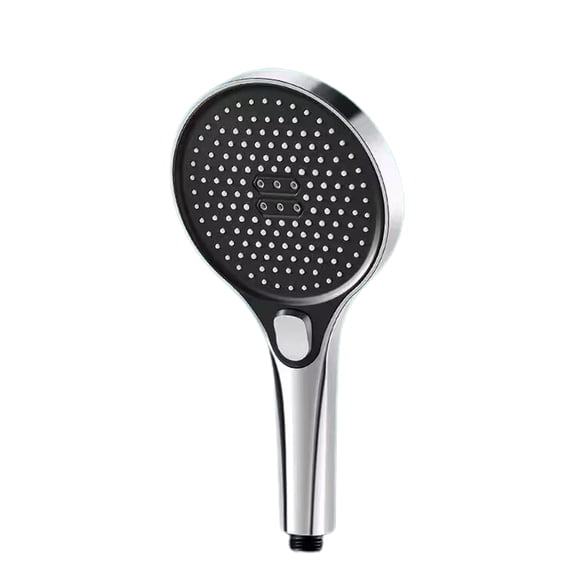 Anuirheih Clearance Shower Head,3 Functions High Pressure Shower Head with Handheld, Non-Clogging Nozzles Hand Held, Leakproof, Durable(Silver)