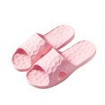 thumbnail image 1 of Anuirheih Slip on Sandals Women,Non-slip Soft Bottom Bathroom Household Non-slip Lightweight Slippers Non-slip Soft Bottom Bathroom Household Lightweight Slippers(Pink), 1 of 7
