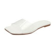 thumbnail image 1 of Anuirheih Slip on Sandals Women,Women's Flat Shoes Ladies Beach Sandals Summer Non-Slip Causal Slippers(Clear), 1 of 6