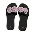 thumbnail image 1 of Anuirheih Slip on Sandals Women,Women's Flat Shoes Ladies Beach Sandals Summer Non-Slip Causal Slippers(Purple), 1 of 5