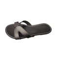 thumbnail image 1 of Anuirheih Slip on Sandals Women,Women's Strap Sandals Comfortable Shoes One Line Casual Slippers(Black), 1 of 5