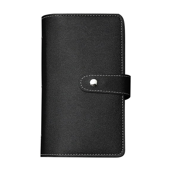 Anuirheih Credit Card Holder Credit Card Wallet, Large Capacity Multi-card Slot Card Bag for Men and Women(Black)