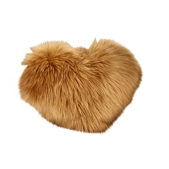 Anuirheih Cute Plush Heart Pillow Love Pillow Cushion Toy Throw Pillows Gifts for Kids' Friends Valentine's Day for Sofa Decorative Pillows 15.8x19.7inch