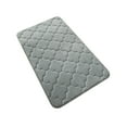 thumbnail image 1 of Anuirheih Entrance Door Mat, Bathroom Non Slip Floor Mat Machine Washable Memory Sponge Absorbent Soft Pad(31.5x19.7''), 1 of 5
