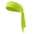 thumbnail image 1 of Anuirheih Headbands for Men, Sports Headband for Men & Women, Athletic Towel Headbands Head Bands for Running, Cycling, Yoga, Spa(Yellow), 1 of 3