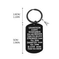 thumbnail image 1 of Anuirheih Keychain for Car Keys, Key Chains for Women Cute Birthday Gifts for Dad, Keychain Accessories for Men, 1 of 3