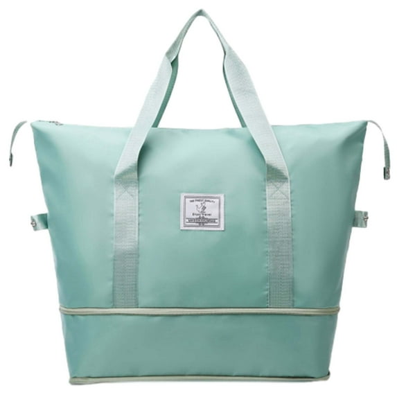 Anuirheih Large Size Toiletry Bag Travel Bag with Hanging Handle, Waterproof Lightweight Makeup Cosmetic Bag Travel Organizer for Women Men(Green)