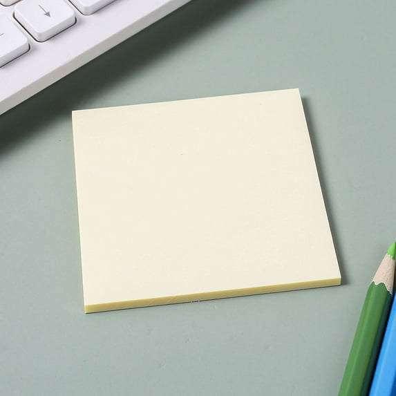 Anuirheih Lined Notes 3x3inch Self Notes Pad Colorful Rectangle Notes for Office, Home, 50 Sheets/Pad