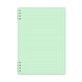 thumbnail image 1 of Anuirheih Notebook A5 Lined Travel Notebook , Colorful Notebook Notepad Sketchbook for ,Green, 1 of 4