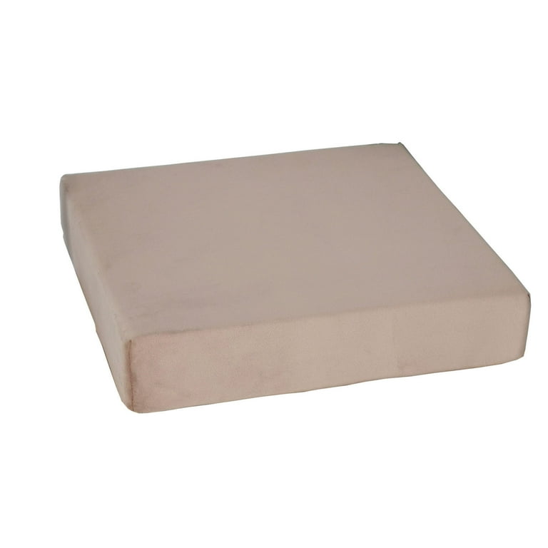 Anuirheih Outdoor Deep Seat Cushions 16x16x2 Extra Thick Foam Chair Cushion Floor Cushions Fills Foam and Pillow Forms Khaki Walmart